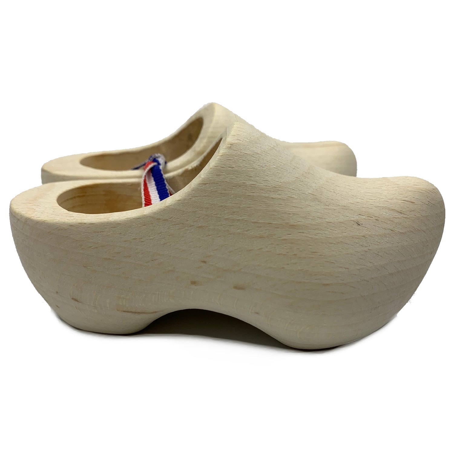 World of Clogs Plain All-Wooden Clogs for Decorating Set of