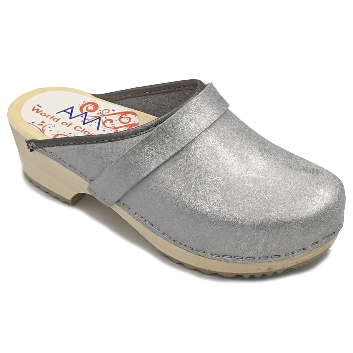 AM-toffeln 100 Clogs in Silver