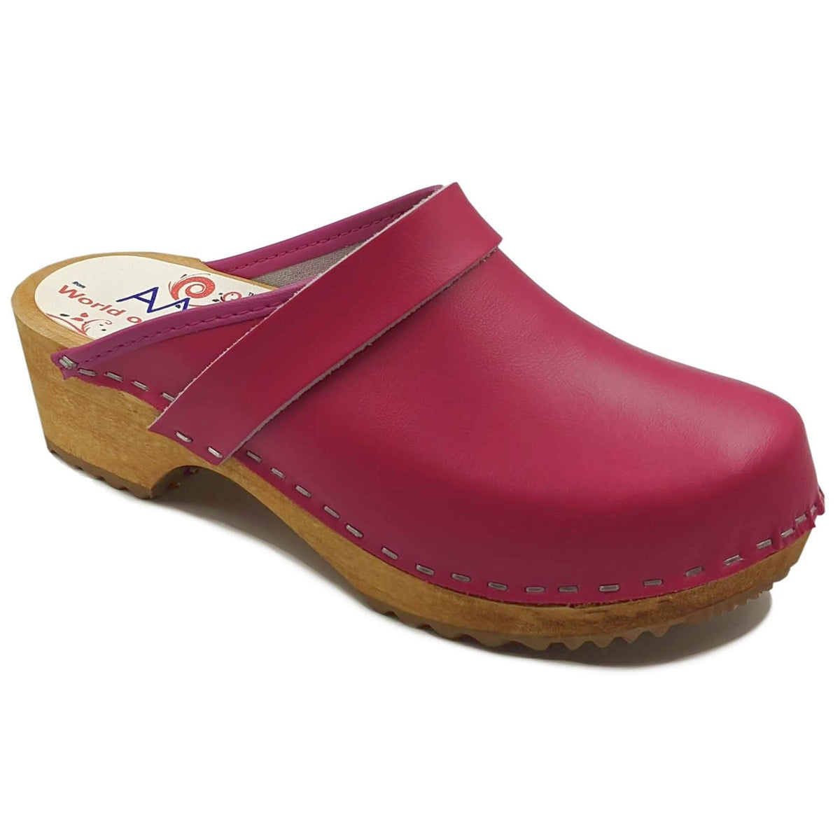 AM-toffeln 100 Clogs in Fuchsia