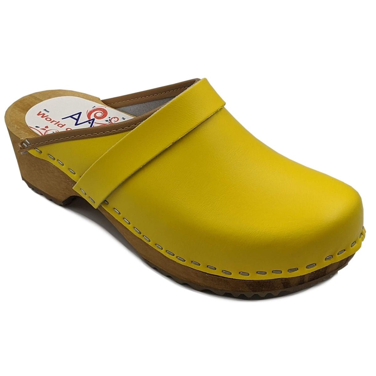 AM-toffeln 100 Clogs in Yellow