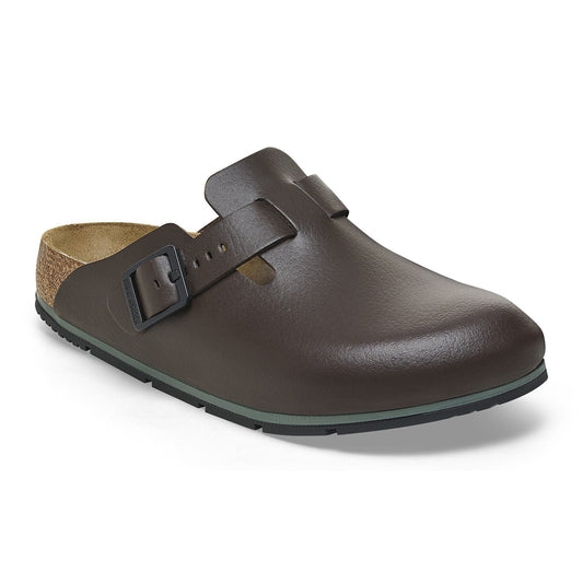 Birkenstock Boston PRO Natural Leather in Soft Java 1026187