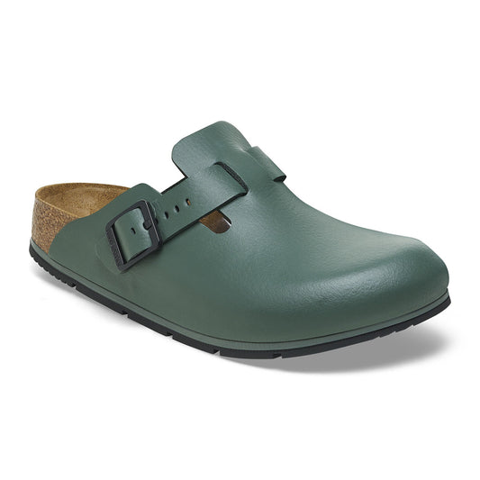 Birkenstock Boston PRO Natural Leather in Thyme 1026081