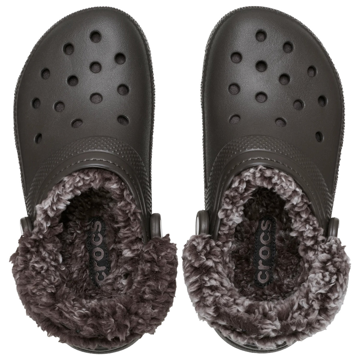 Crocs Classic Fleece Lined Clog (211396) - Dark Cocoa