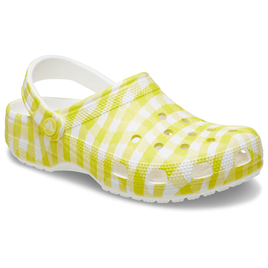 Crocs Classic Gingham Clog (211006) - Daylily