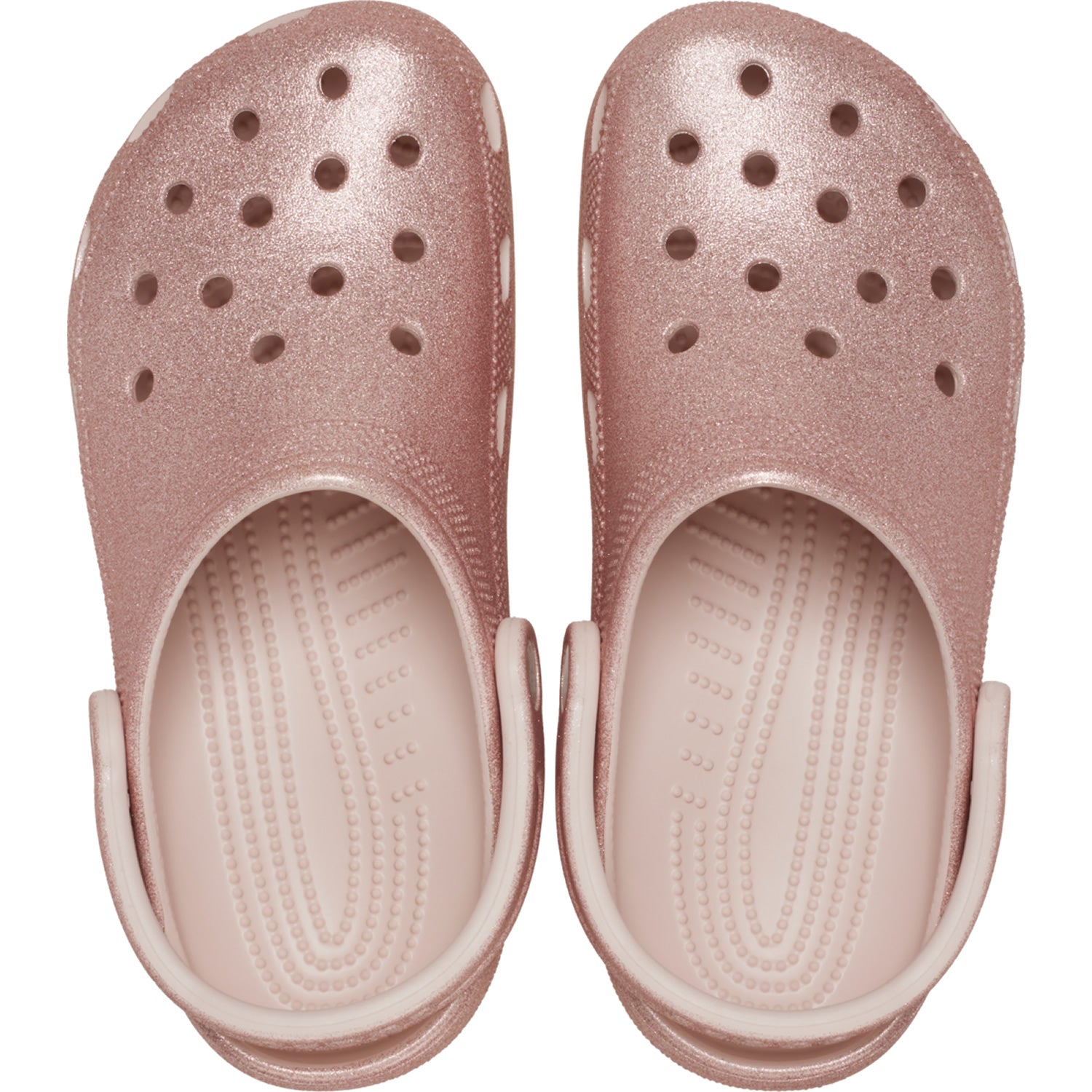 Crocs Classic Glitter Clogs (205942) - Quartz Glitter