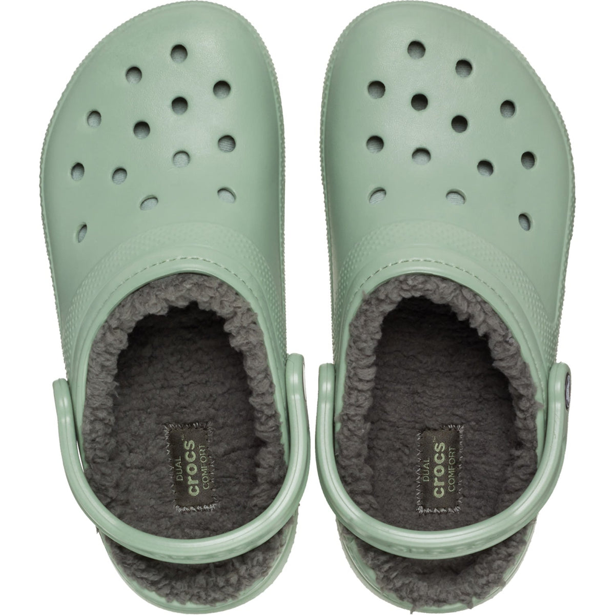Crocs Classic Lined Clog (203591) - Moss/Multi