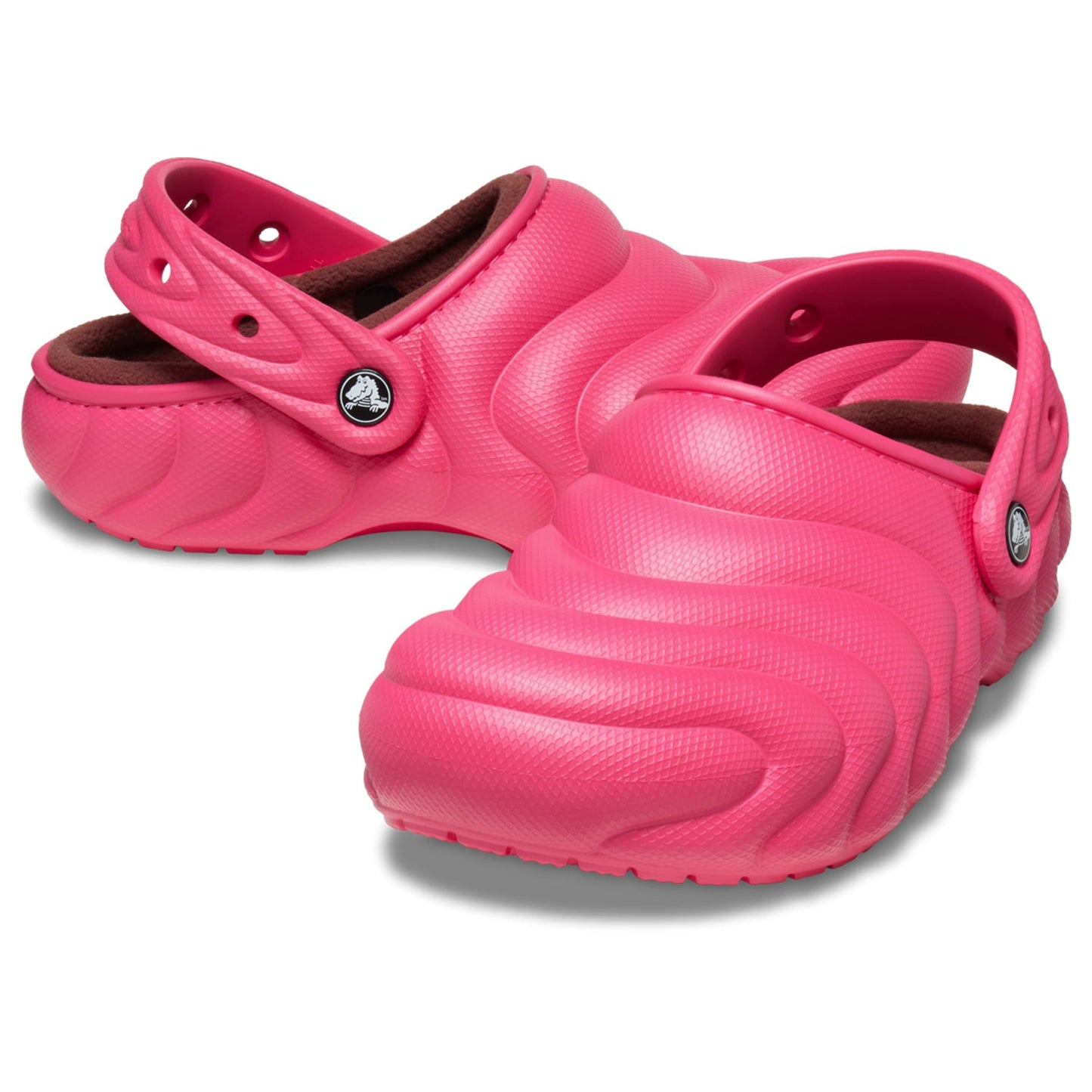 Crocs Classic Lined Overpuff Clog (210059) - Dragonfruit