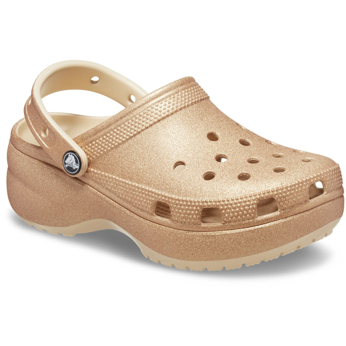 Crocs Classic Platform Glitter Clog (207241) - Shiitake