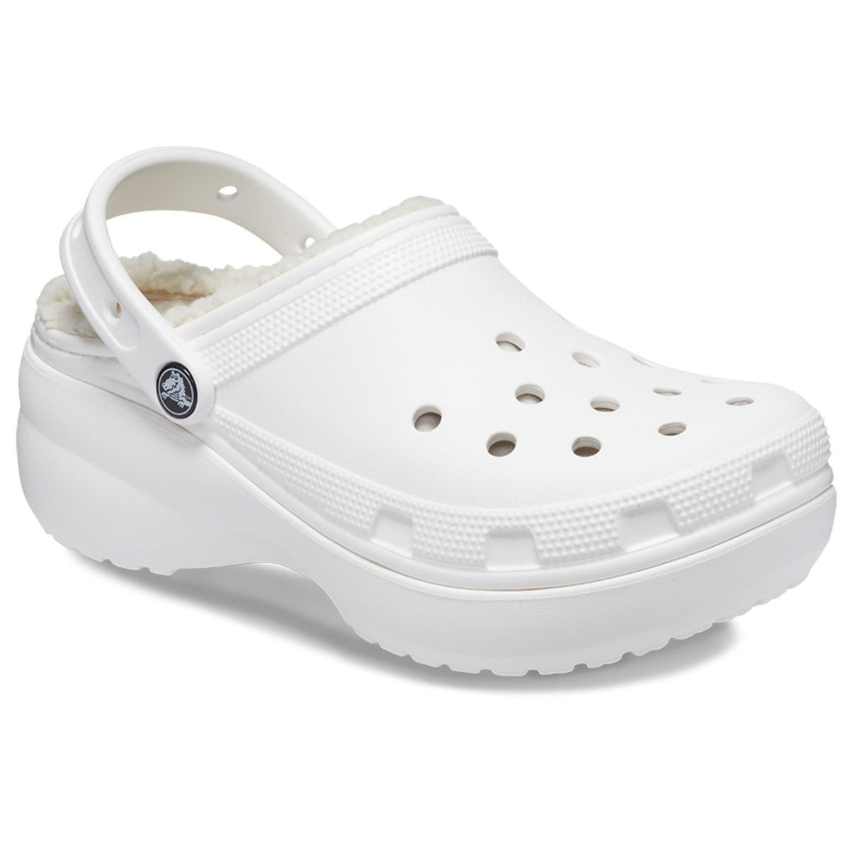 Crocs Classic Platform Lined Clog 207938 White