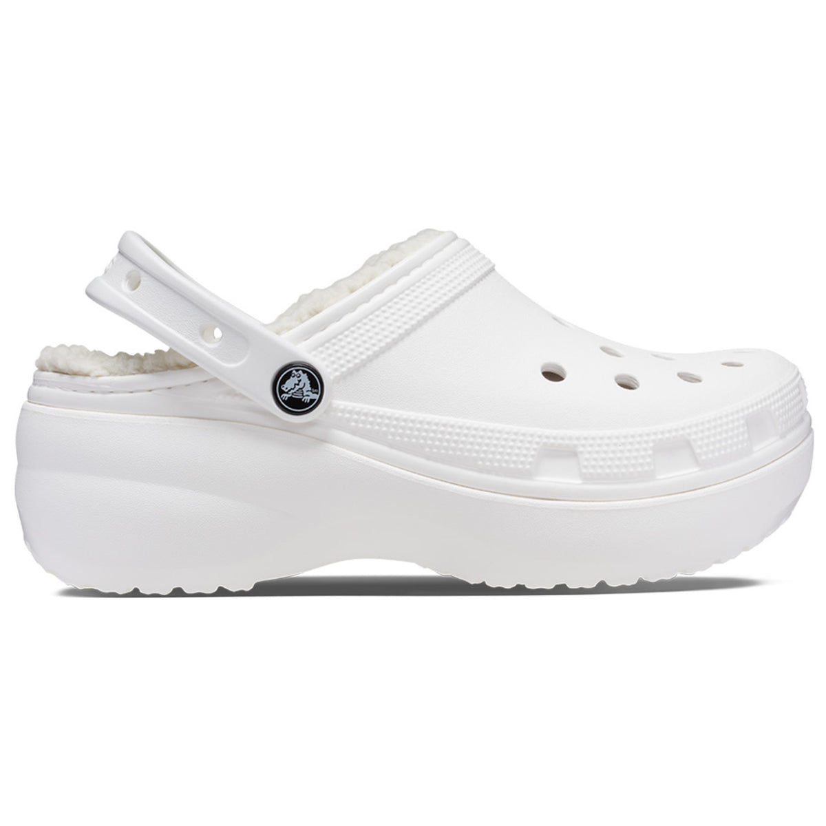 Crocs Classic Platform Lined Clog 207938 White