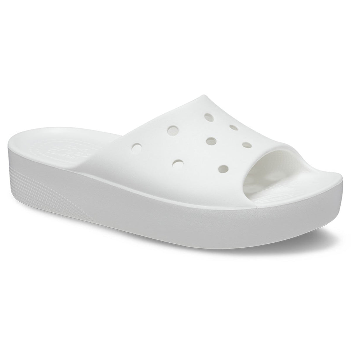 Crocs Classic Platform Slide 207714 White