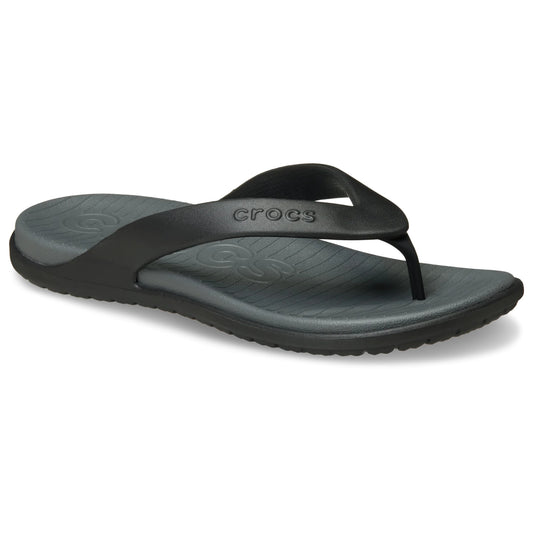Crocs Coast Flip (212035) - Black/Slate Grey