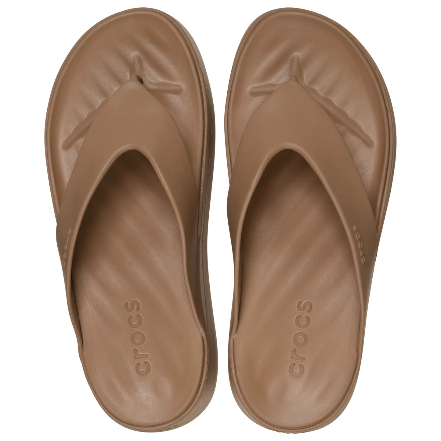 Crocs Getaway Platform Flip (209410) - Milk Chocolate