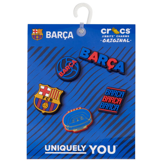 Crocs Jibbitz - Barcelona FC 5 Pack (10012617)
