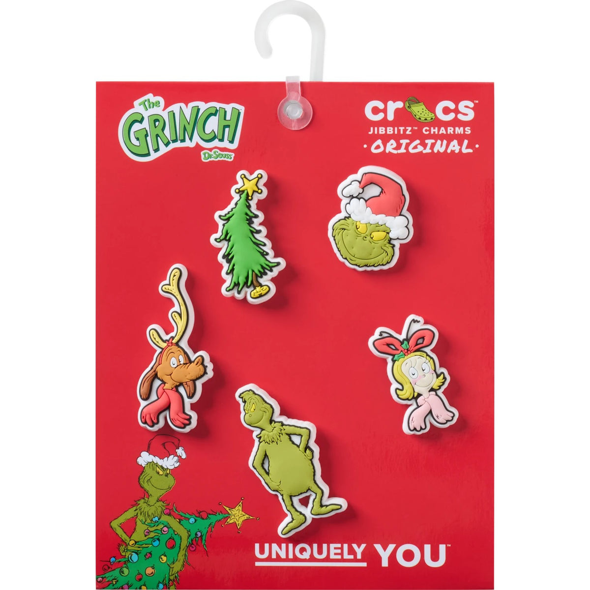 Crocs Jibbitz - The Grinch 5 Pack (10016184)