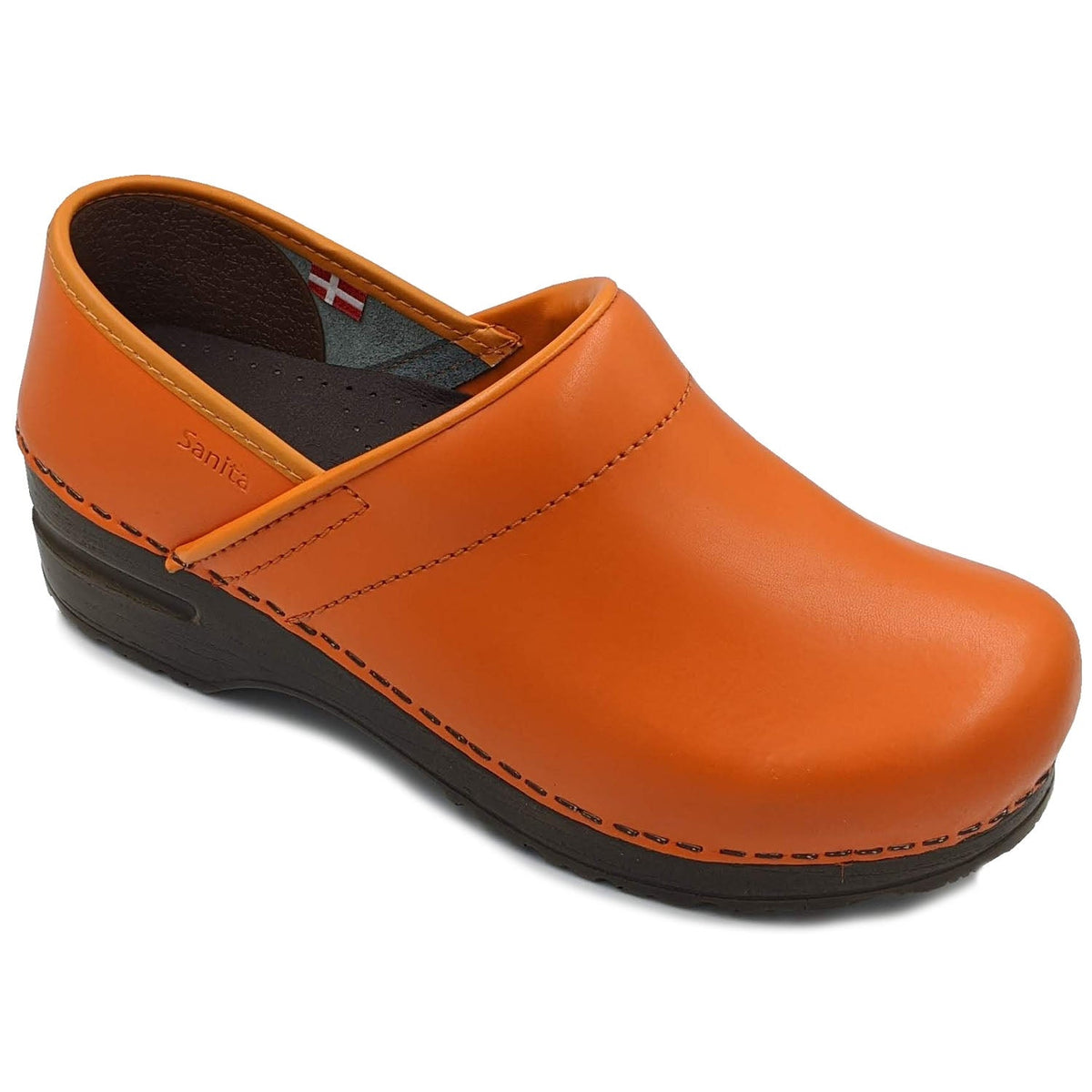 Sanita Izabella Professional Clogs in Orange