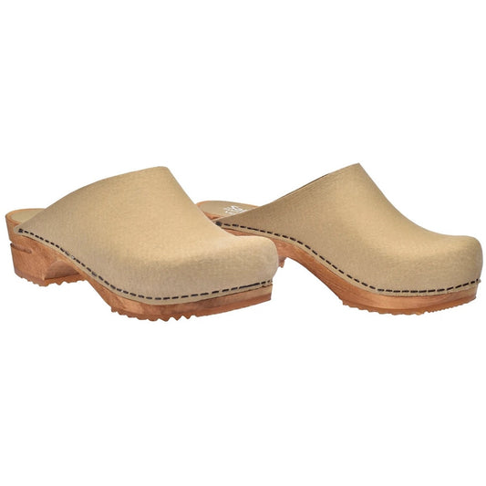 Sanita Vegor Vegan Wooden Clogs Nature 477962