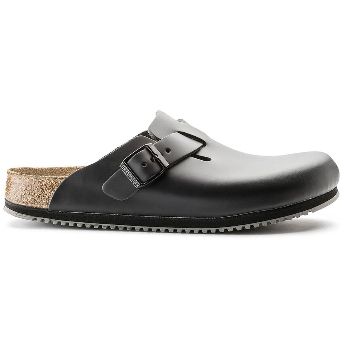 Birkenstock Boston SL Super-Grip Narrow in Black (60196)
