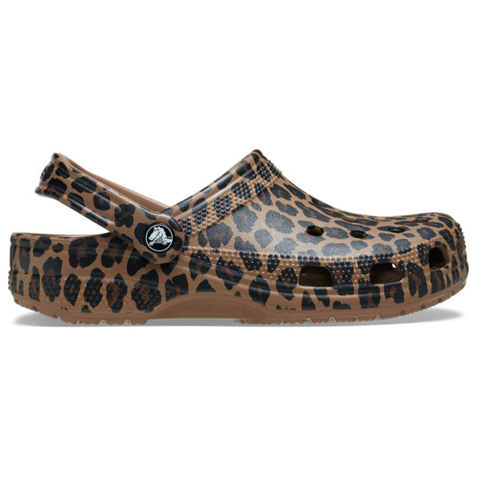 Crocs Classic Animal Clogs (211800) - Sepia Leopard