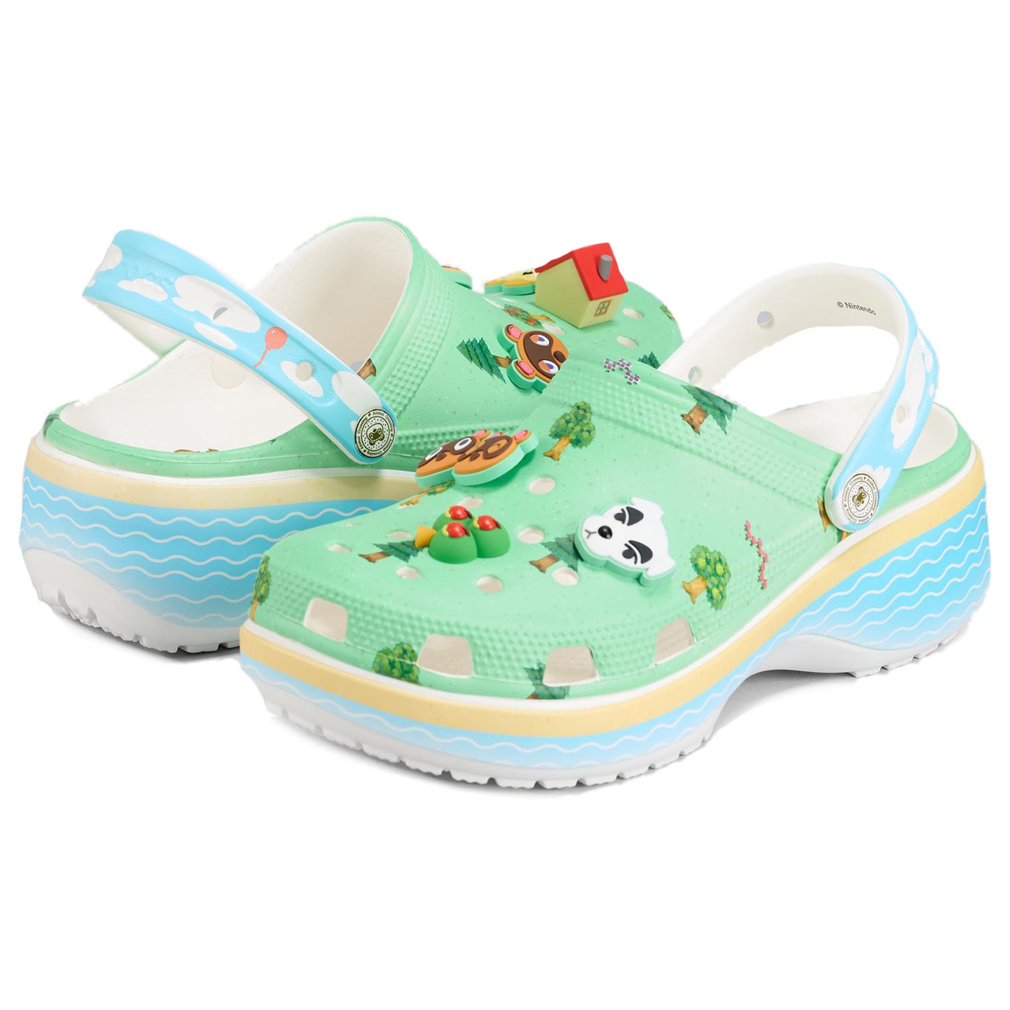 Crocs Animal Crossing Platform Clog (210101) - Multi