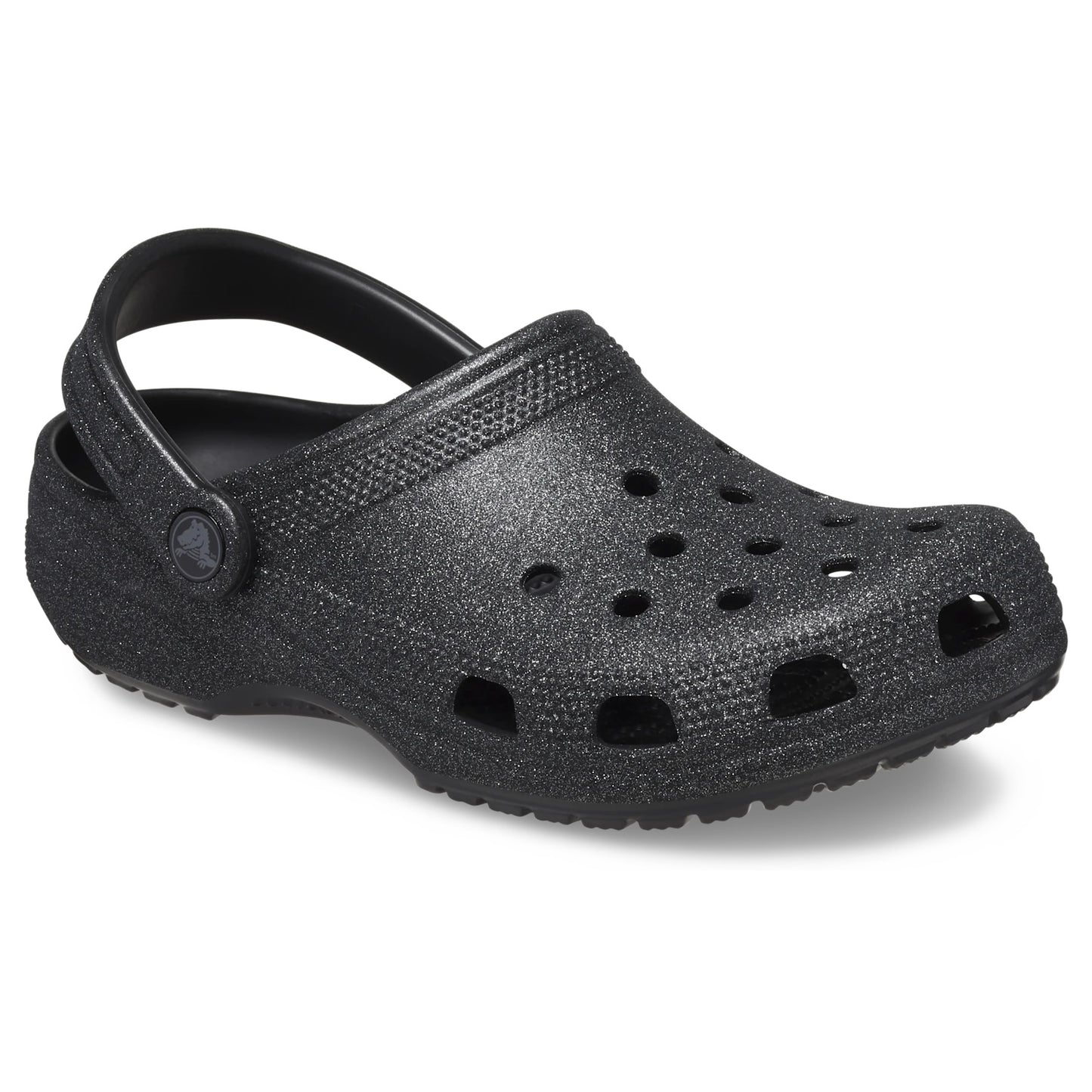 Crocs Classic Glitter Clogs (205942) - Black Glitter