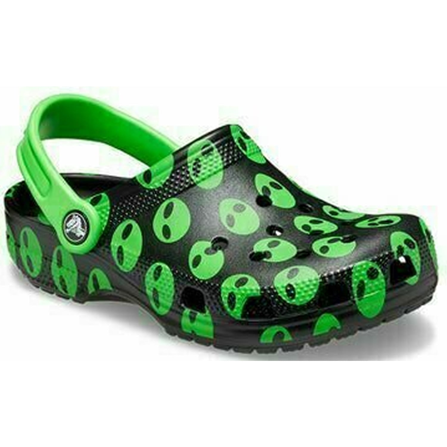 Crocs Classic Alien Kids Clogs Black 207599