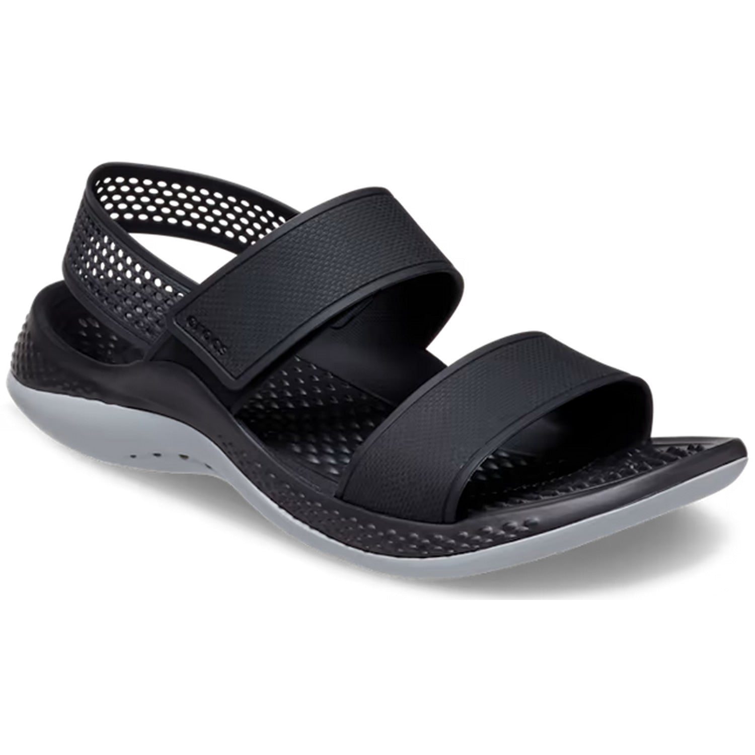 Crocs LiteRide 360 Sandal Women Black Light Grey – World of Clogs