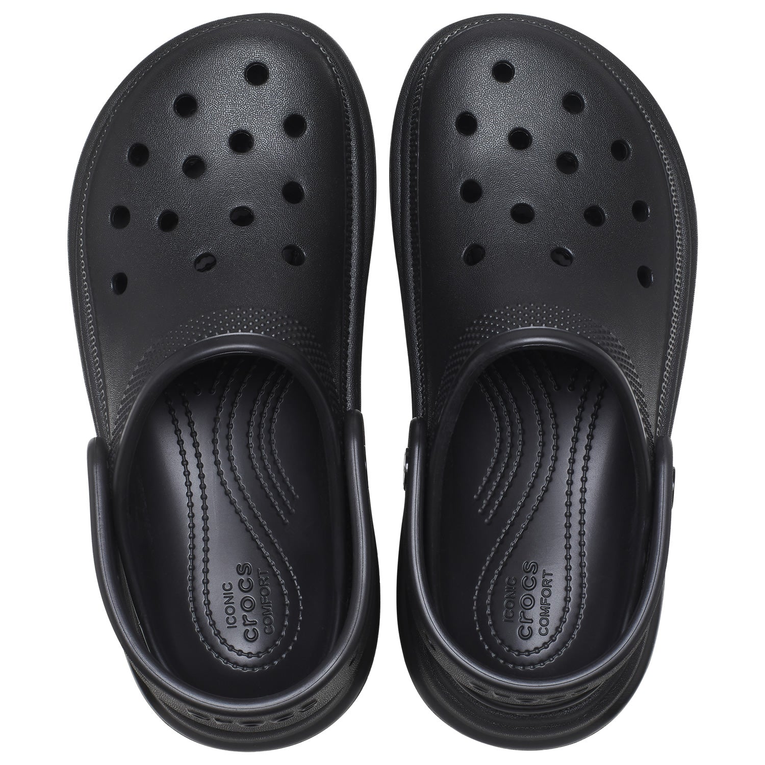 210688-001 crocs Stomp Embellished Clog Black | eBay crocs Stomp