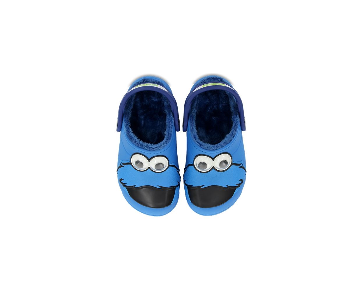 Crocs FunLab Lined Cookie Monster Kids Clogs Ocean World of Clogs