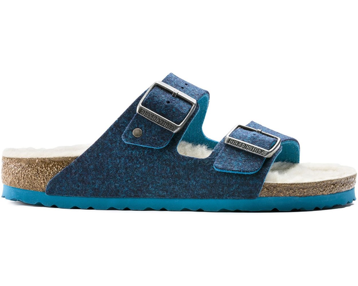 Outlet Birkenstock Arizona Rivet Wool Sandals