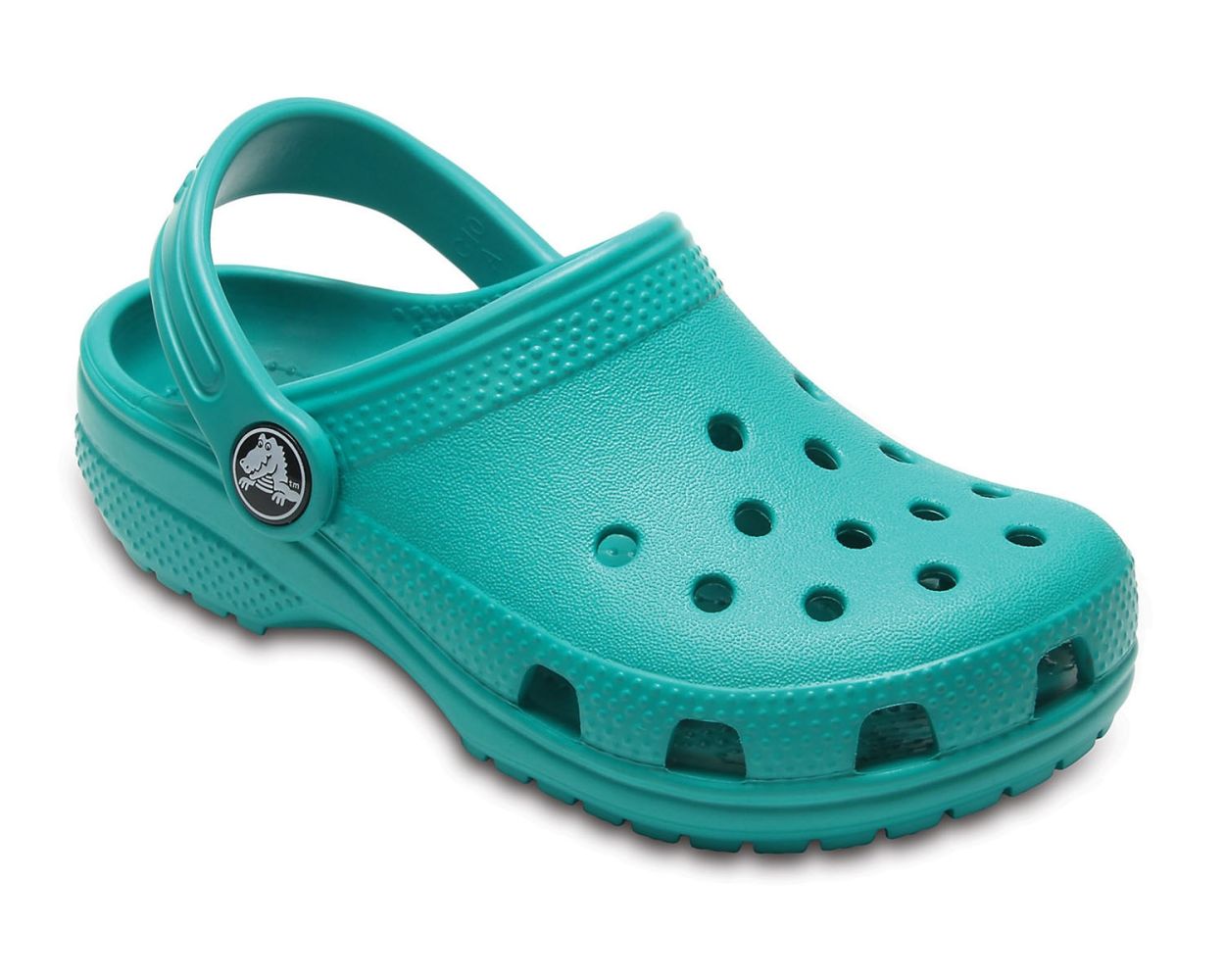 Teal kids crocs on sale