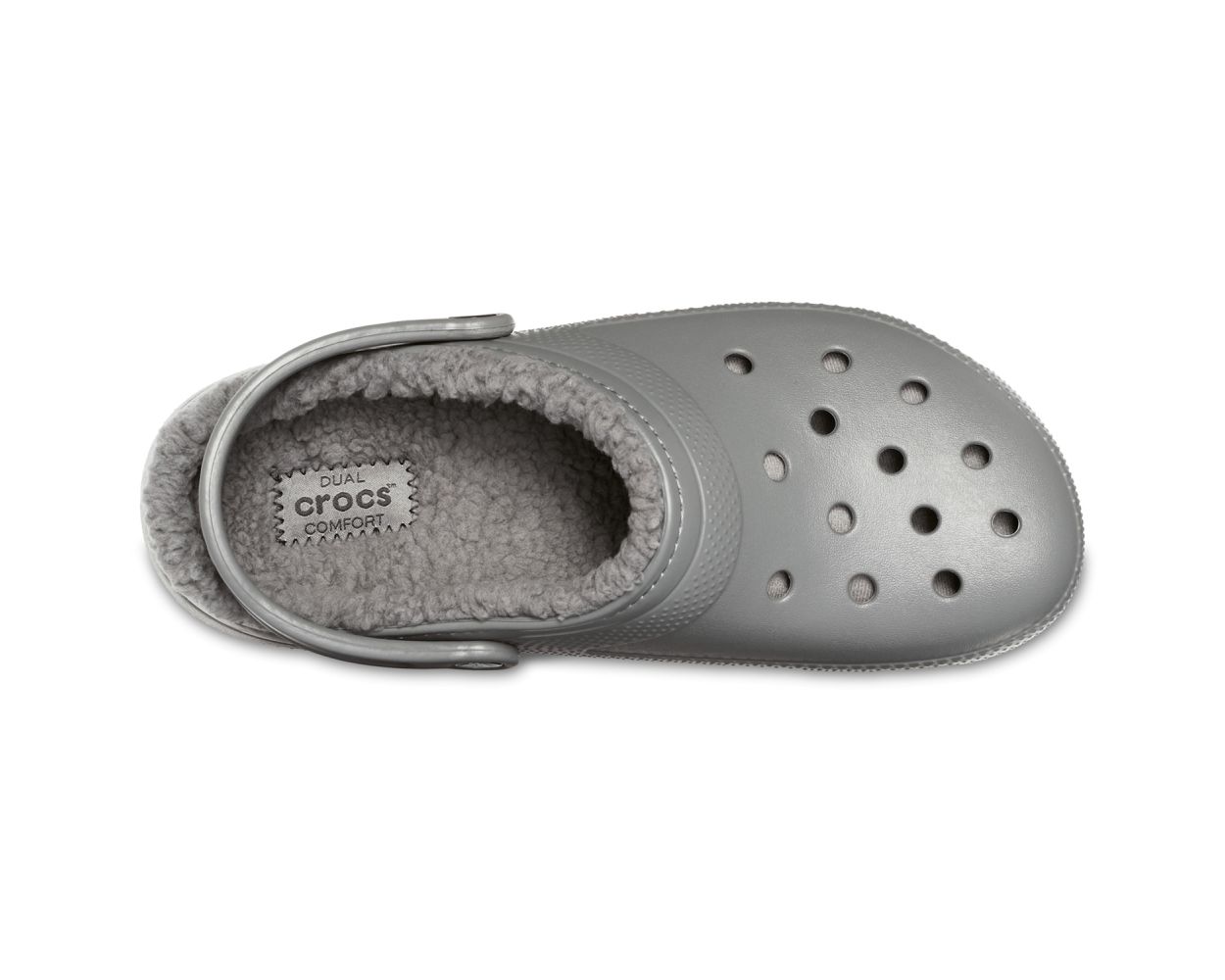 Crocs Classic Lined Clog SlateGrey Smoke World of Clogs