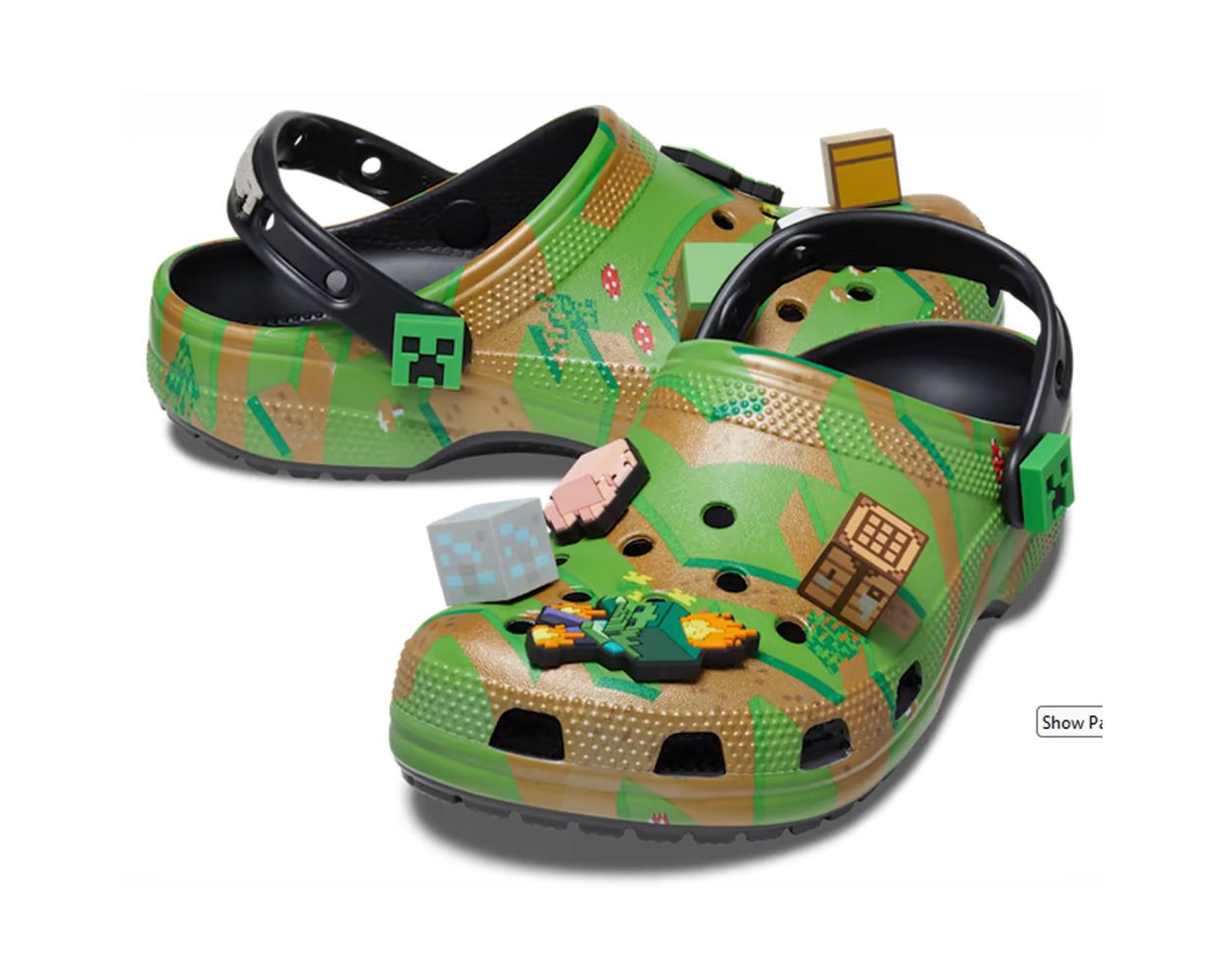 Crocs Minecraft Elevated Clog 208472 World of Clogs