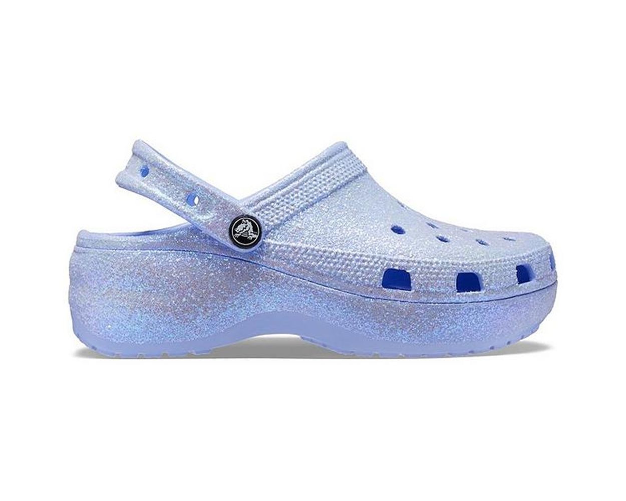 Crocs Classic Platform Glitter Clog 207241 Moon Jelly World of Clogs