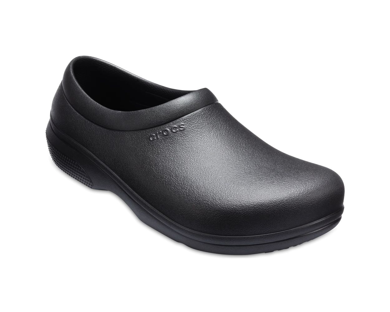 Crocs On The Clock Work Shoes Black World of Clogs